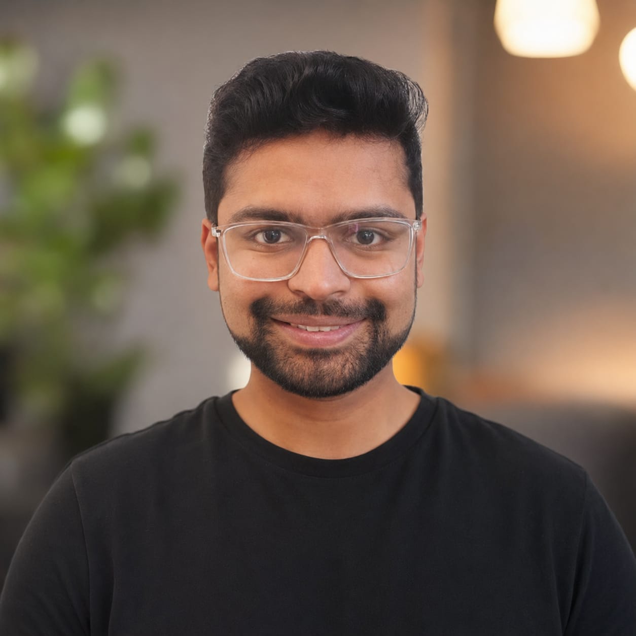 Pritesh Pawar, who runs the business side of an interior design firm and builds Interix